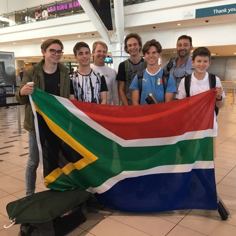 On their way